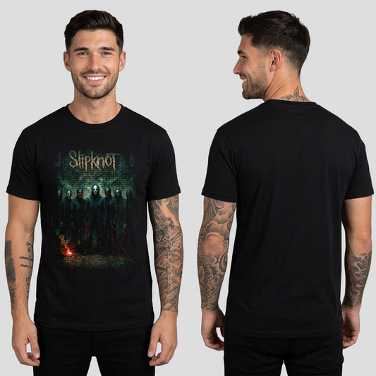 Camiseta Algodon Slipknot Band 2