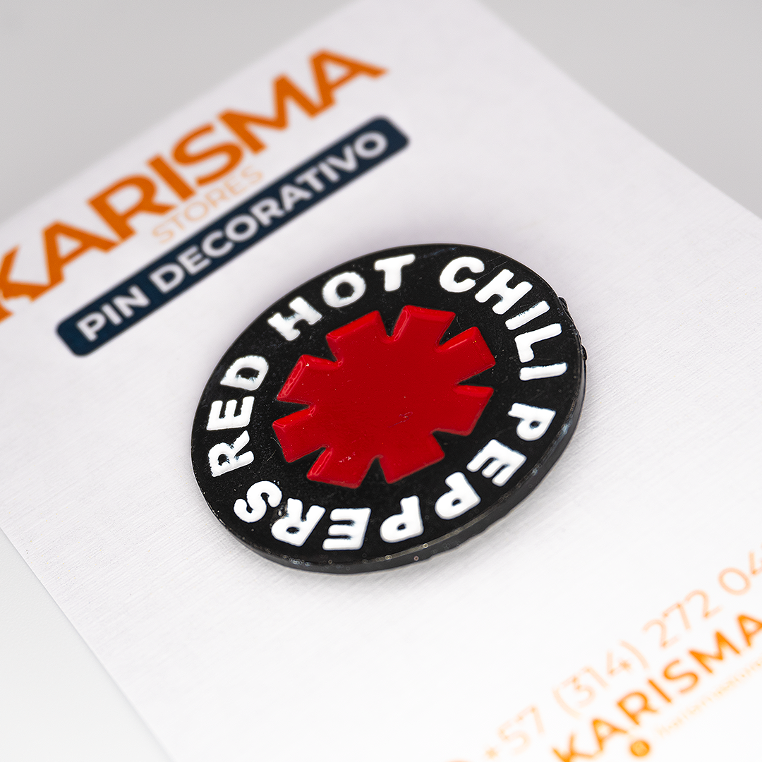 Pin Metálico Rock Red Hot Chilli Peppers
