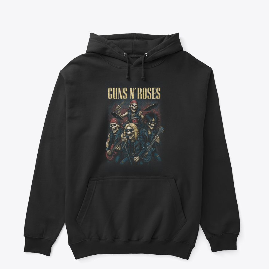 Buzo Capota Guns N Roses Skull