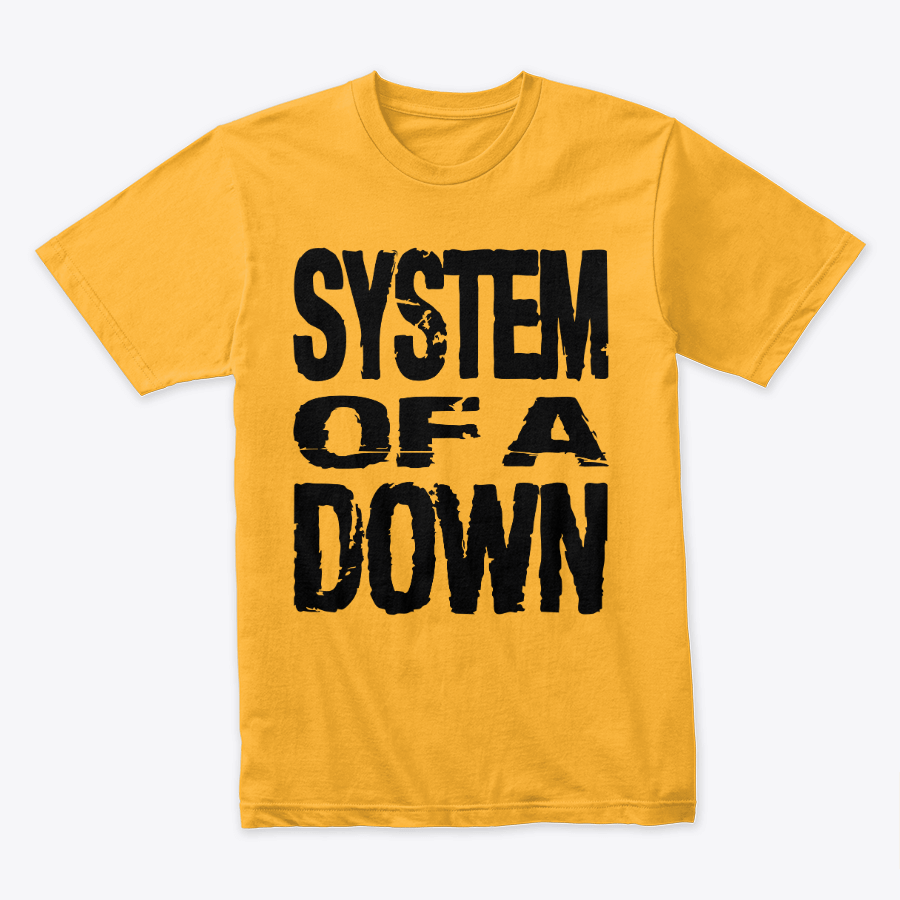 Camiseta Algodon System Of A Down Logo