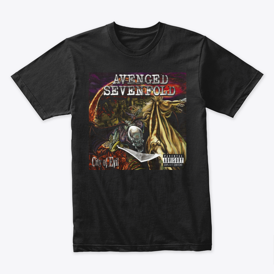 Camiseta Algodon Avenged Sevenfold City Of Evil