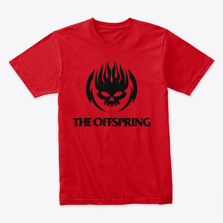 Camiseta Algodon The Offspring Logo Efecto