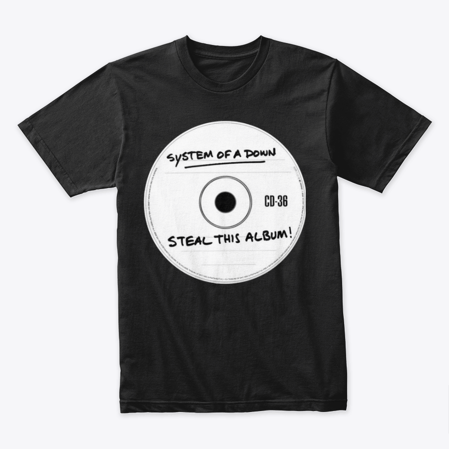 Camiseta Algodon System Of A Down Steal This Album Cover