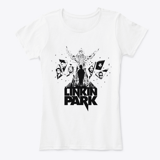 Camiseta Algodon Linkin Park Mujer