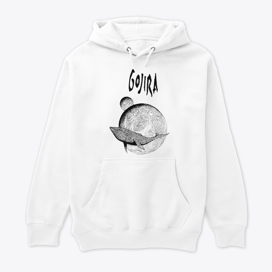 Buzo Capota Gojira Flying Whales