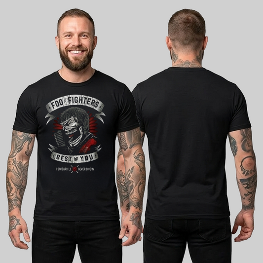 Camiseta Algodon Foo Fighters Best Of You