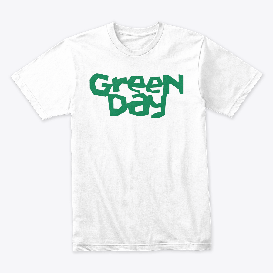 Camiseta Algodon Green Day Logo