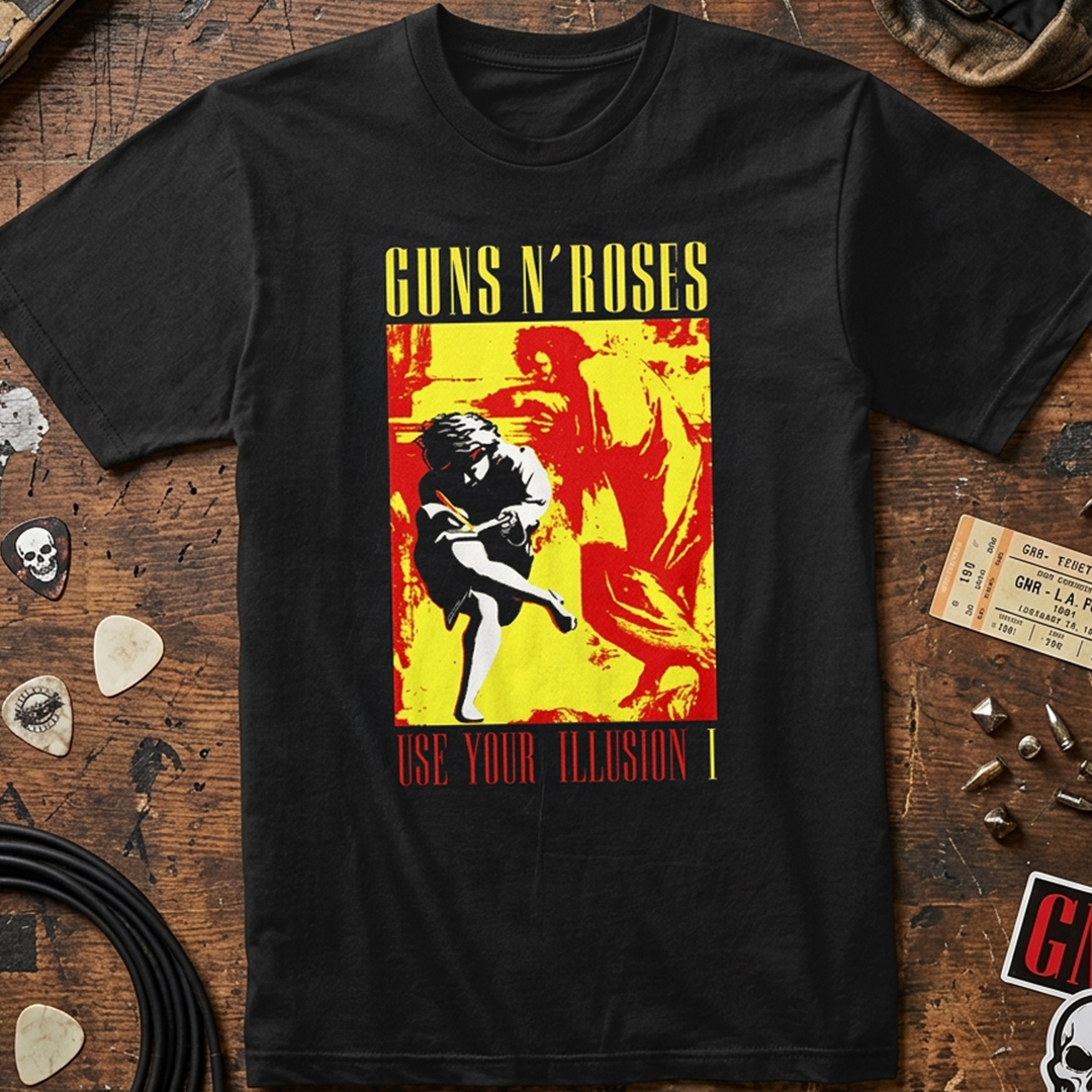 Camiseta Algodon Guns N Roses Use Your illusion Poster