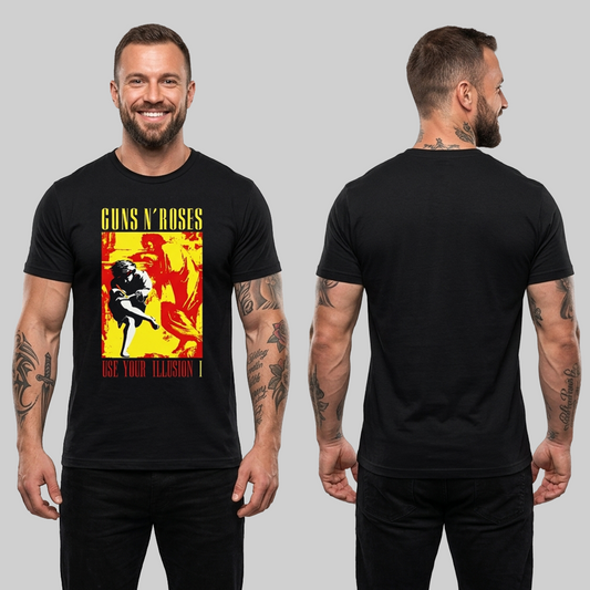 Camiseta Algodon Guns N Roses Use Your illusion Poster