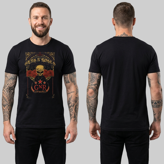 Camiseta Algodon Guns N Roses Tour 2012