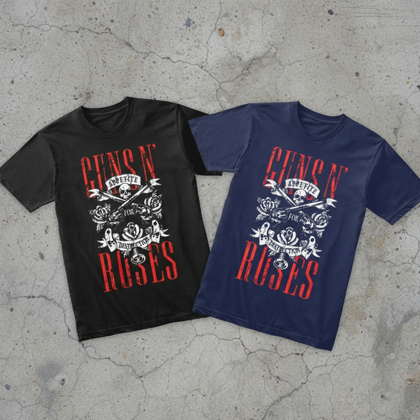 Camiseta en Algodón Guns N Roses Appetite Destruction