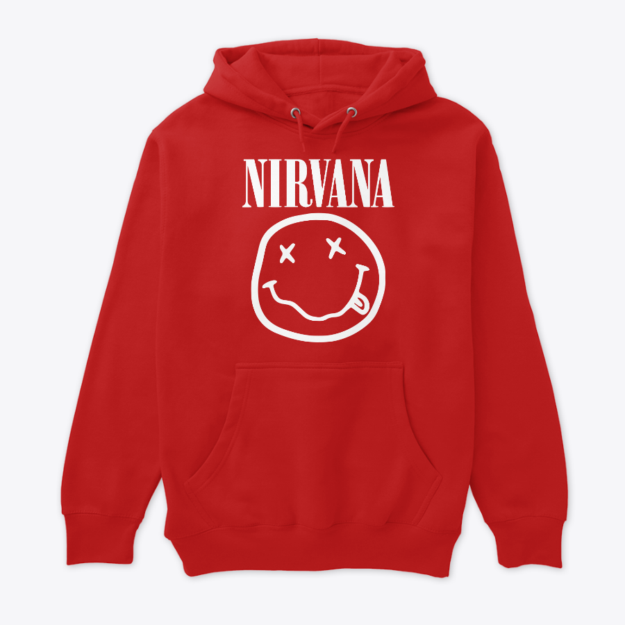 Buzo Capota Nirvana Logo Extended