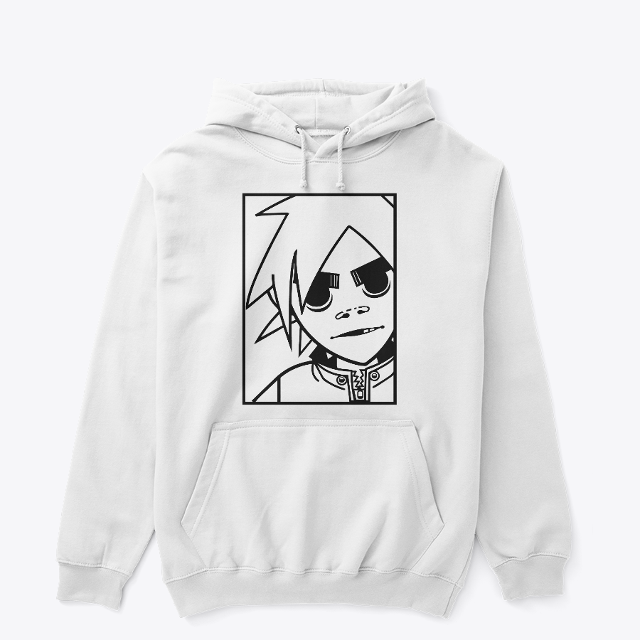 Buzo capota Gorillaz 2D