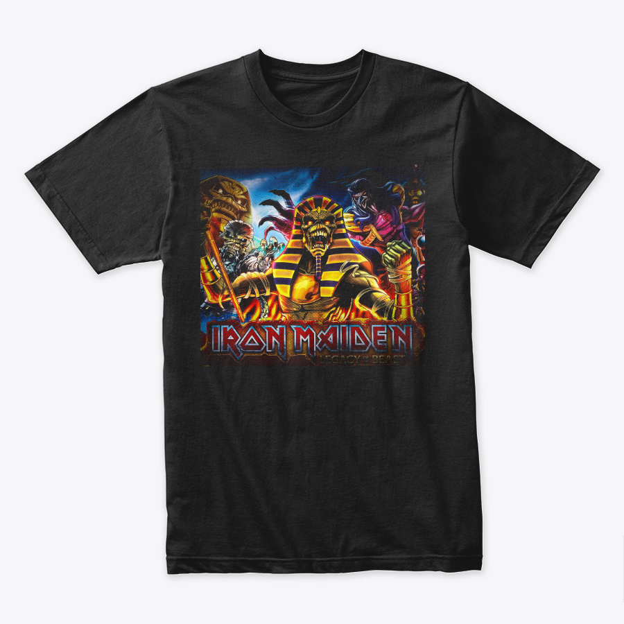 Camiseta Algodon Iron Maiden Legacy Of The Beast