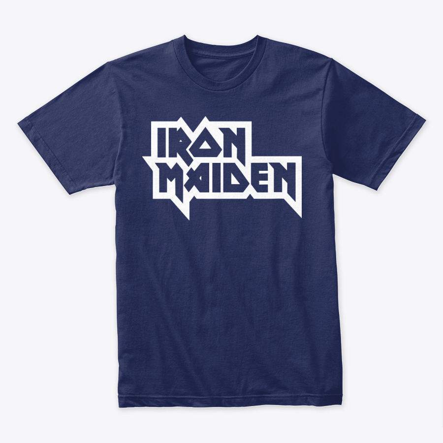 Camiseta Algodon Iron Maiden Logo Art