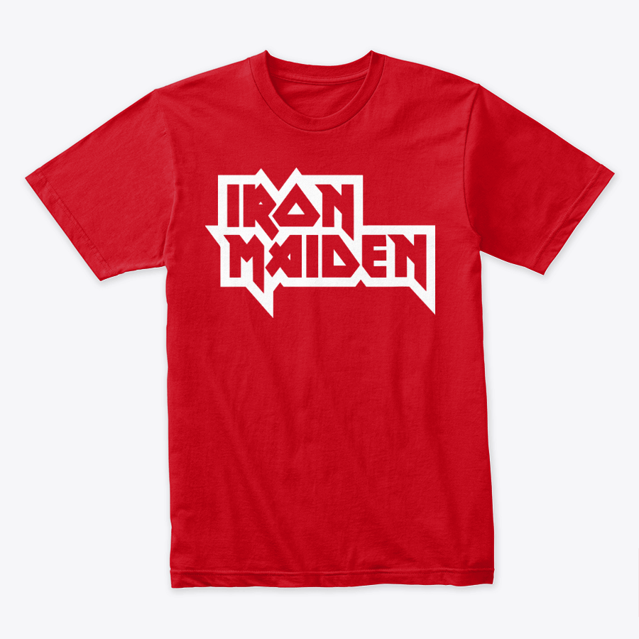 Camiseta Algodon Iron Maiden Logo Art
