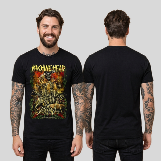 Camiseta Algodon Machine Head Unto The Locust