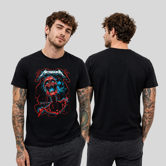 Camiseta Algodon Metallica Birmingham Style