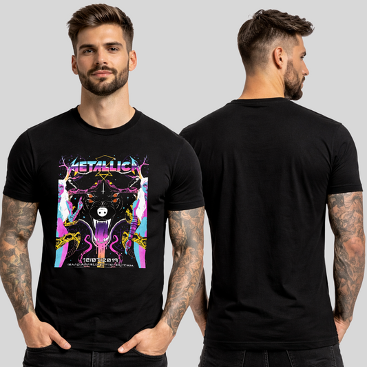Camiseta Algodon Metallica Airfield Tartu Poster 2019