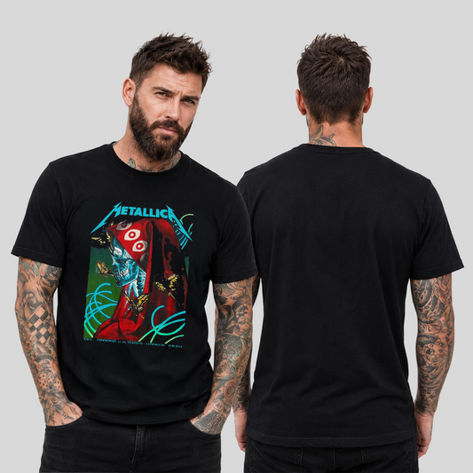 Camiseta Algodon Metallica Stadium Edmonton Poster