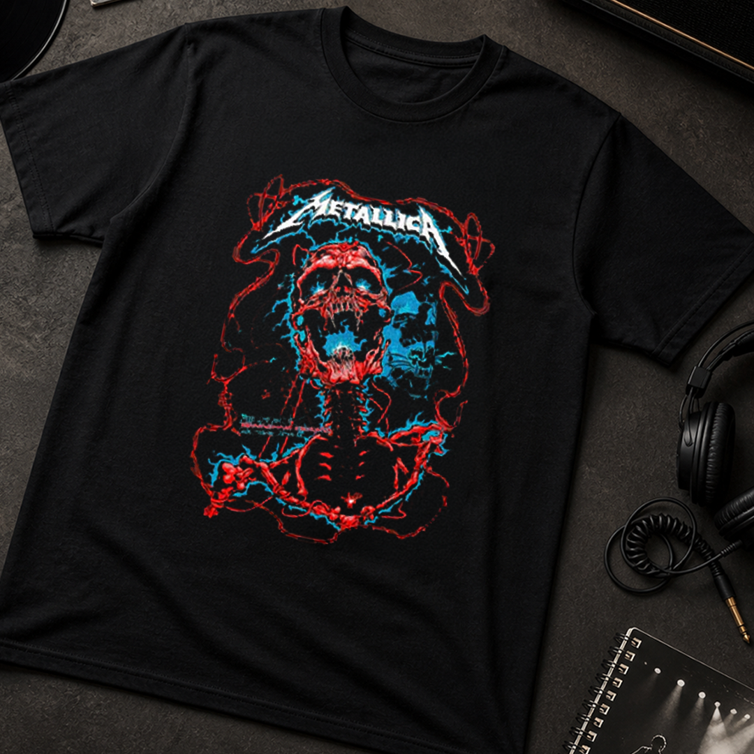 Camiseta Algodon Metallica Birmingham Style