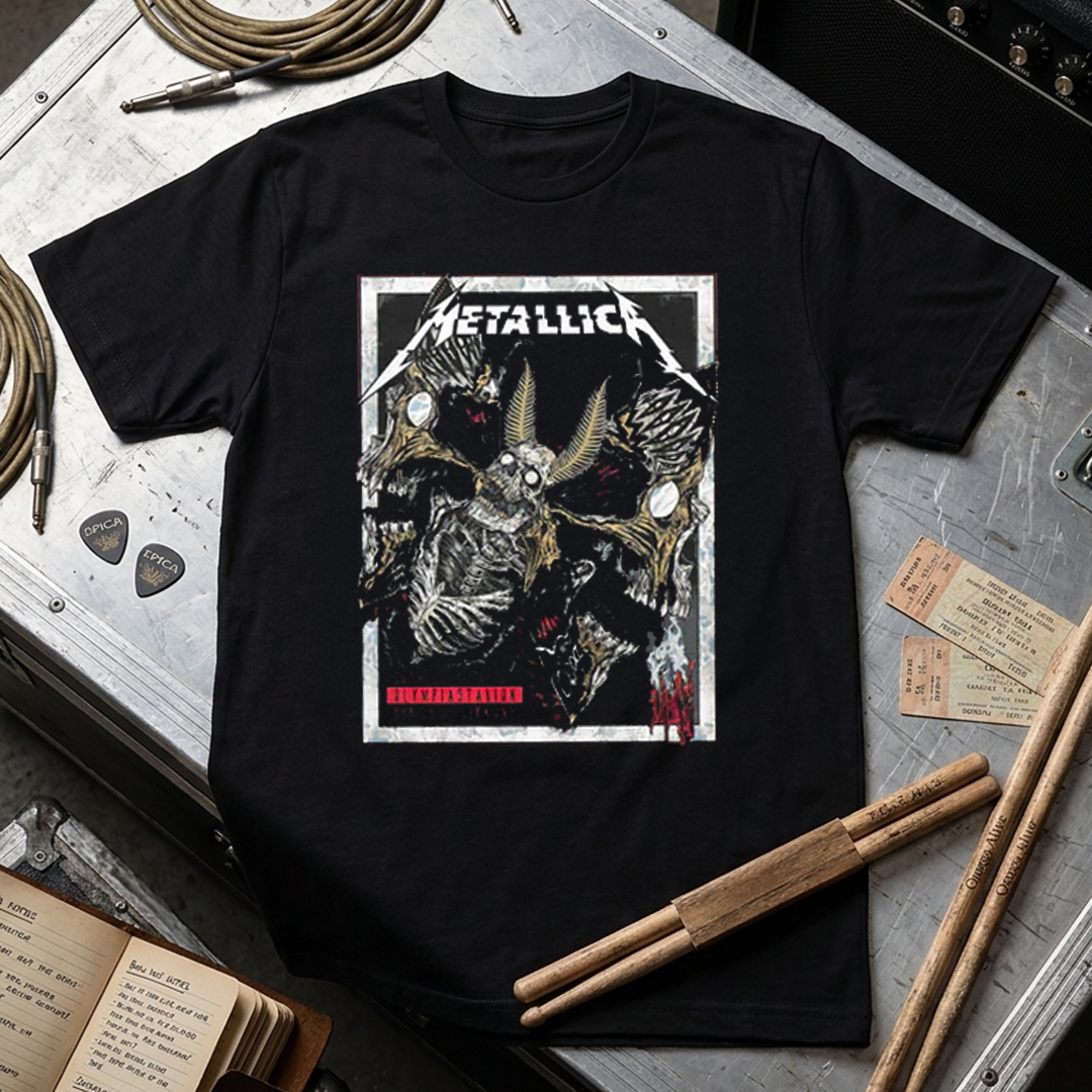 Camiseta Algodon Metallica Berlin Germany Poster