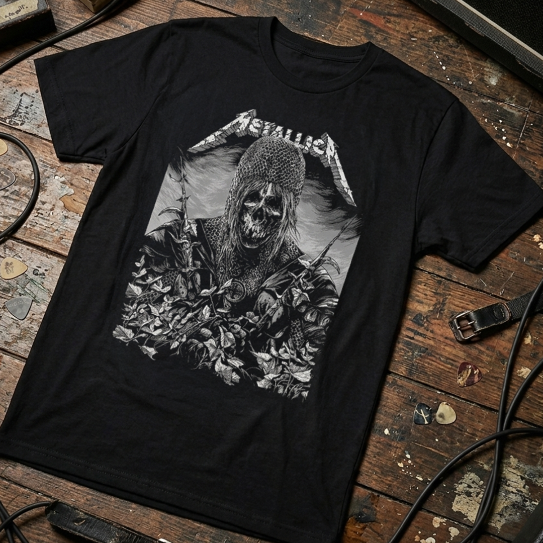 Camiseta Algodon Metallica Templar