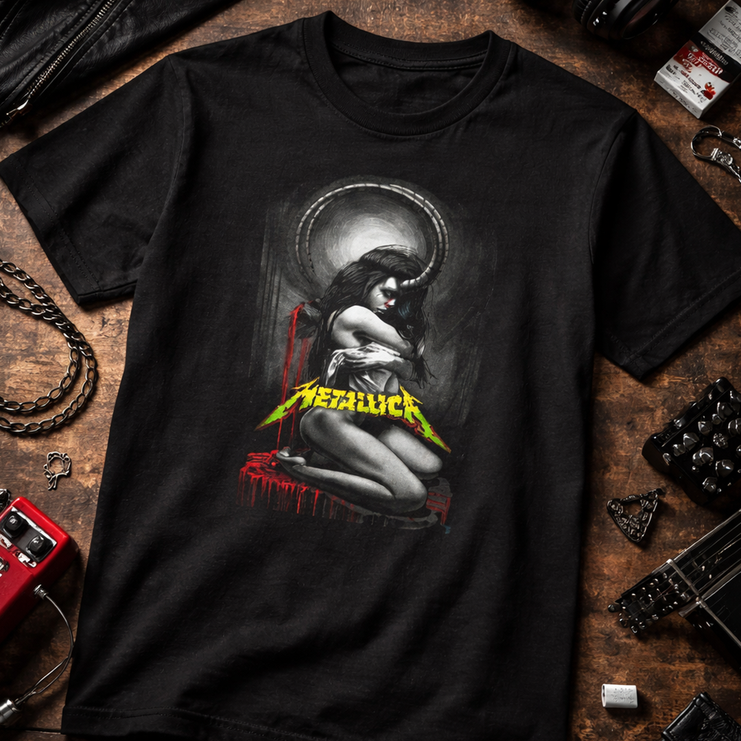Camiseta Algodon Metallica Demon Girl