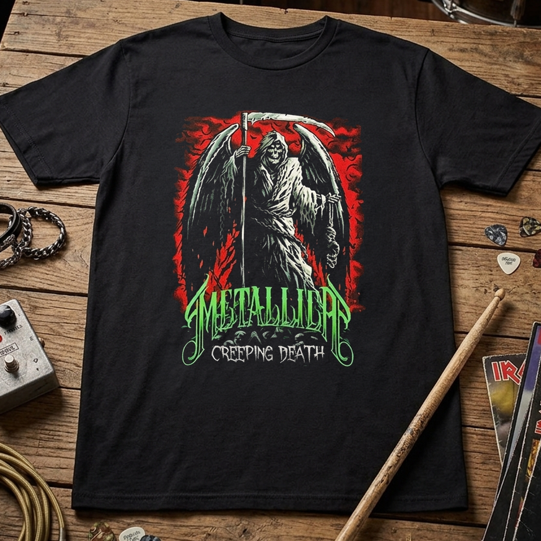 Camiseta Algodon Metallica Creeping Death