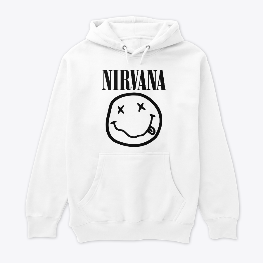 Buzo Capota Nirvana Logo Extended