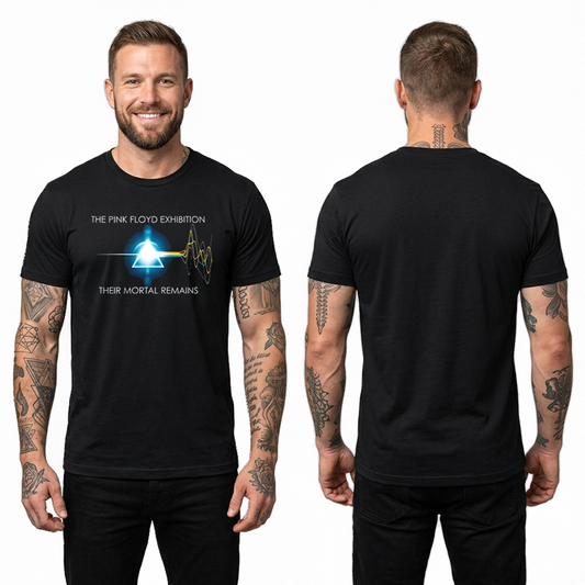 Camiseta Algodon The Pink Floyd Exhibition Their Mortal Remains