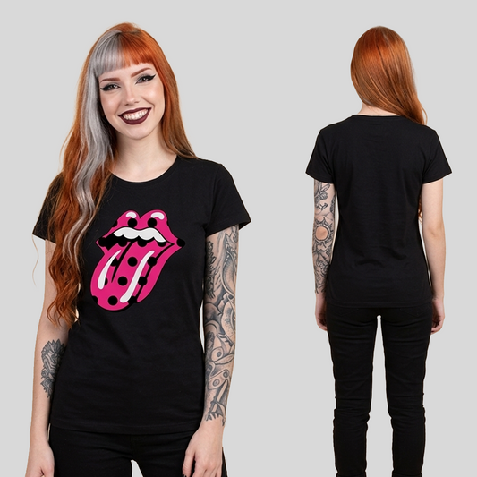 Camiseta Rolling Mouth Karisma para mujer