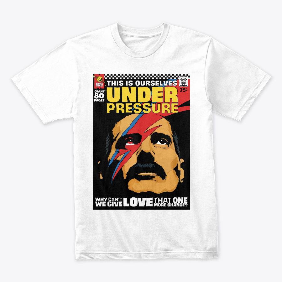 Camiseta Algodon Art Queen Bowie