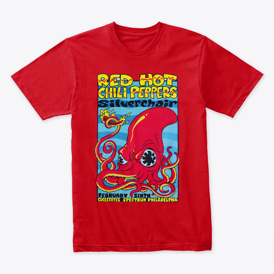 Camiseta Silverchair Red Hot Chilli Peppers RHCP