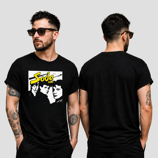 Camiseta Algodón Soda Stereo Vintange