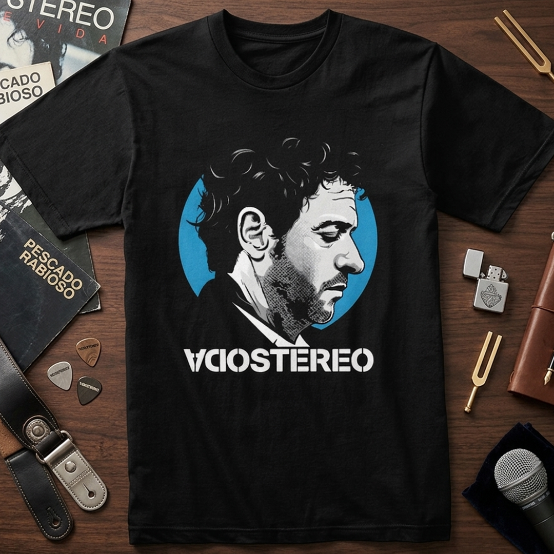 Camiseta Algodón Soda Stereo Cerati