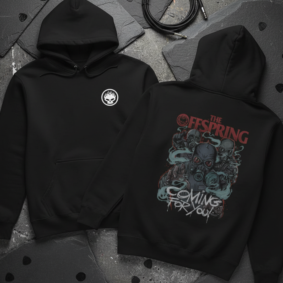 Buzo Capota Doble Estampado The Offspring Coming For You