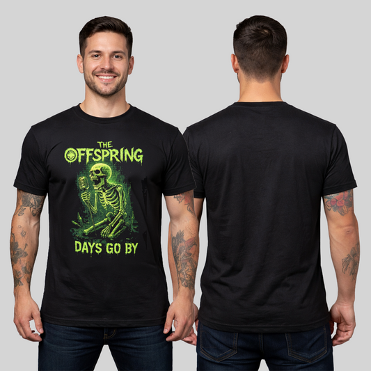 Camiseta Algodon The Offspring Days Go Bye