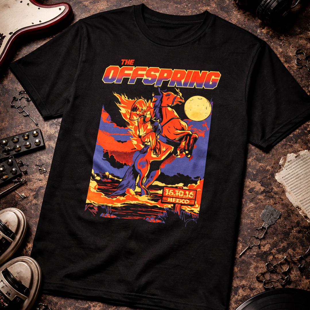 Camiseta Algodon The Offspring Poster mexico