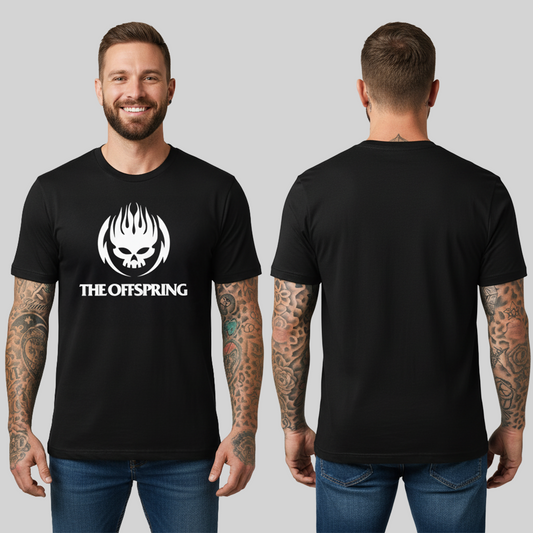 Camiseta Algodon The Offspring Logo Efecto