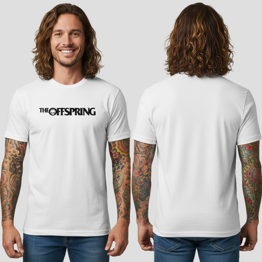 Camiseta Algodón The Offspring Logo Rock Style