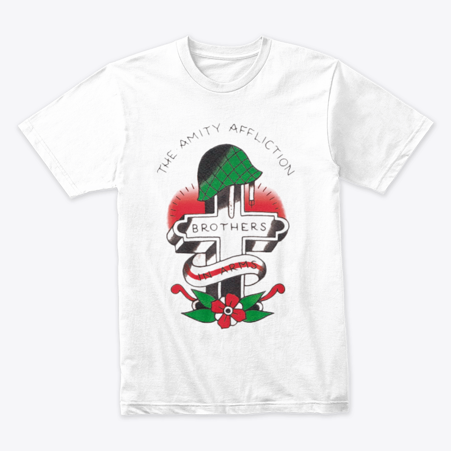 Camiseta Algodón The Amity Affliction Brother in Arms