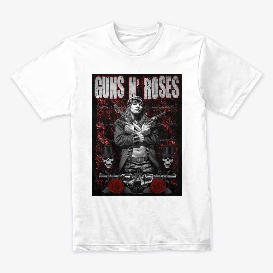 Camiseta Axl Rose Guns N Roses Art Poster