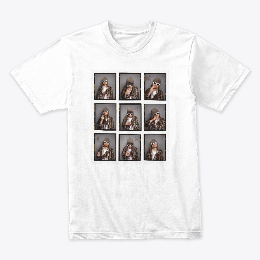 Camiseta en Algodon Rock Style Kurt Cobain