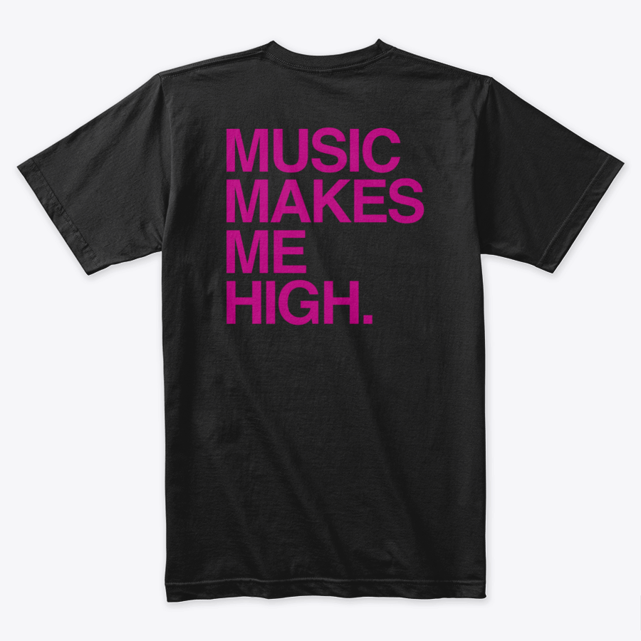 Camiseta Algodon Music Makes Art