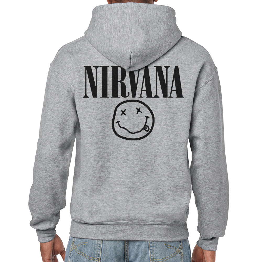 Buzo Capota Rock Style Nirvana Doble estampado