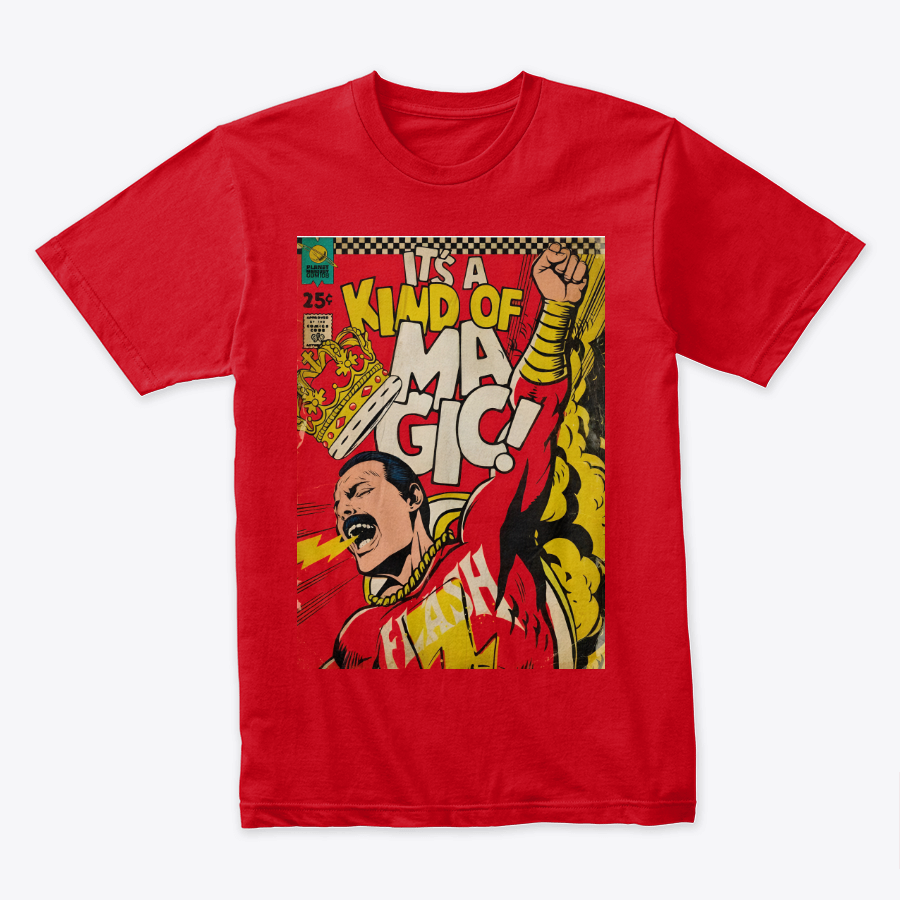Camiseta Algodon Queen Kind of magic Art