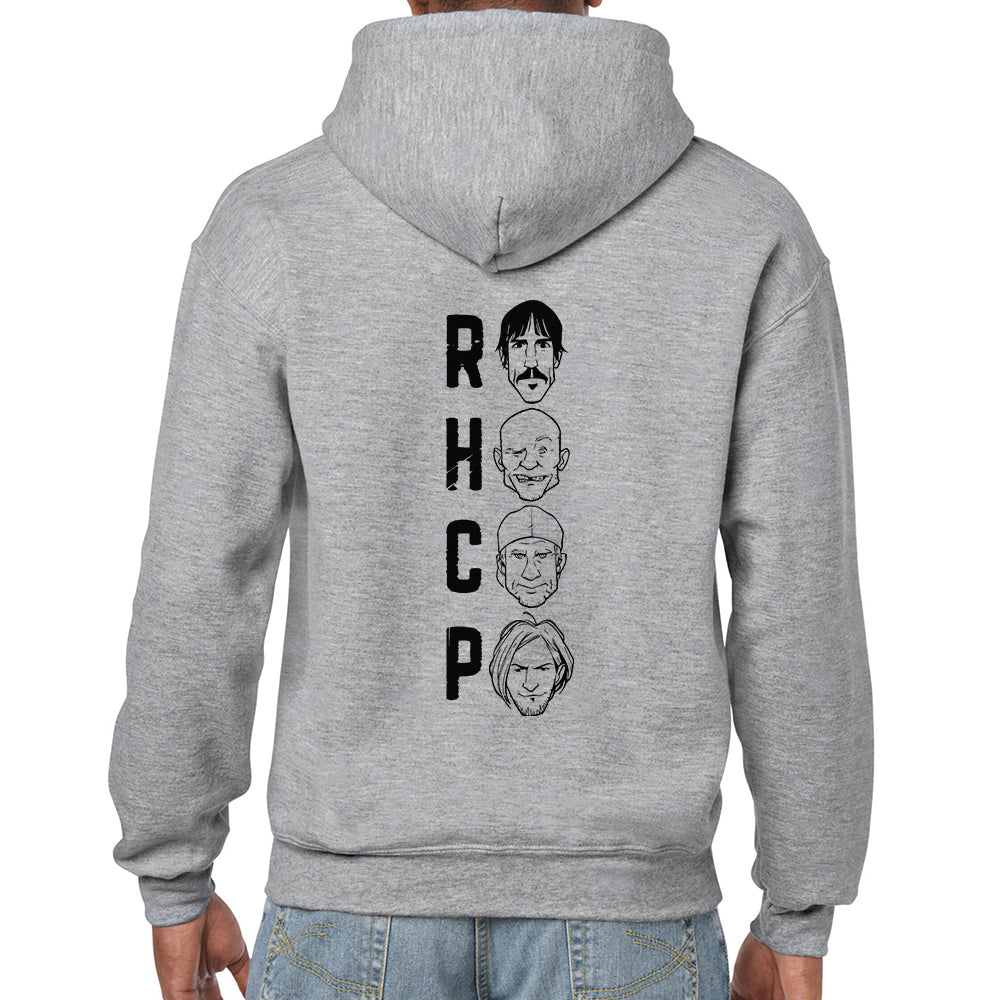 Buzo Capota Rock Style RHCP Doble estampado