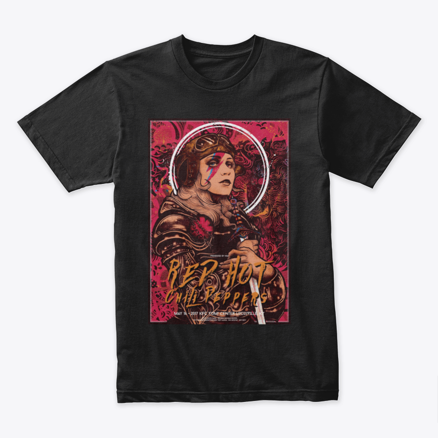Camiseta Poster Style Red Hot Chilli Peppers RHCP Louisville KY KFC YUM 2017
