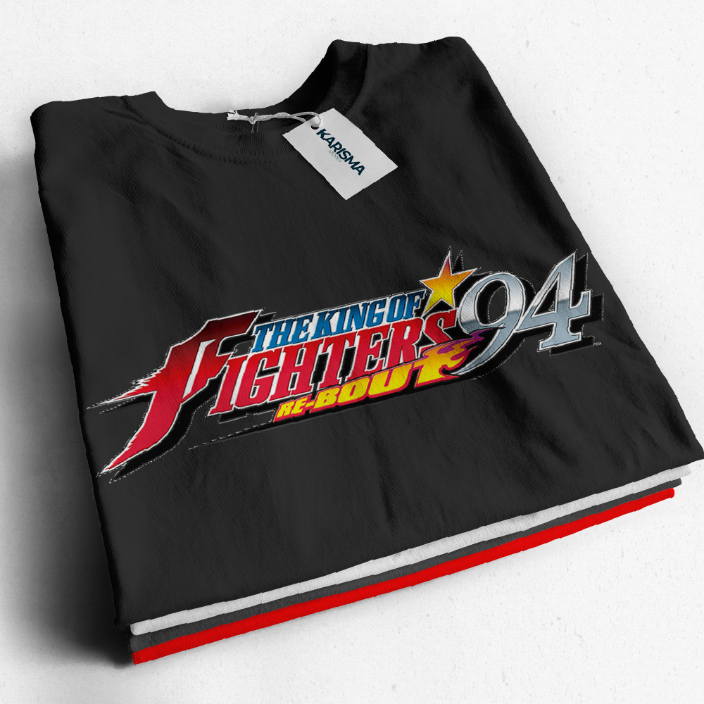 Camiseta en Algodón The king Of Fighter ARCADE LOGO